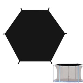 Trampoline Cover, Trampoline Shade Cover for 8FT 10FT 12FT 14FT, UV Protection Replacement Part Easy Installation Sunshade Accessories for Kids, Spring &