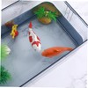YARNOW Set of 2 Floating Ceramic Fish for Pond Decoration