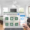 Acesal 30 Inch Ceiling Fan with Light APP & Remote
