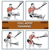 Weighted Ropeless Battle Rope for Home Gym, Strength Training,Portable Workout