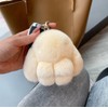 Soft Fluffy Rabbit Keyring Cute Plush Rabbit Key Ring Plush