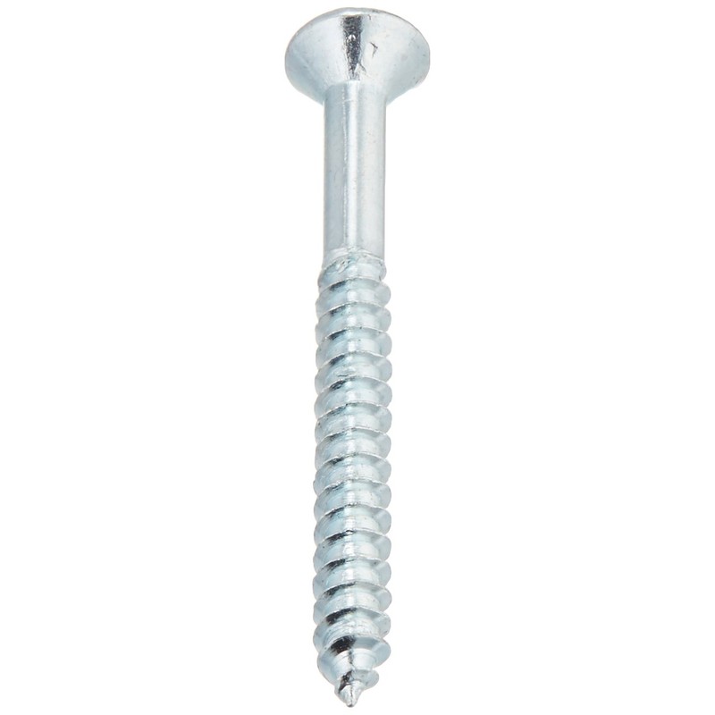 The Hillman Group 35049 Flat Head Phillips Wood Screw, 6