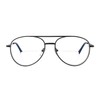 EYE ZOOM 2 Pack Metal Aviator Style Blue Light Blocking