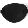 LASSUM Adults Kids Black Eyepatch,Comfortable Eye Patch Strabismus Adjustable Eye