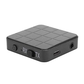 KN321 Wireless Bluetooth 5.0 Audio Transmitter Receiver, 2 in 1, TV Computer Adapter, Audio Transmitter and Receiver one Key Switch, high Compatibility