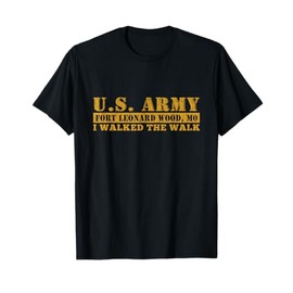Fort Leonard Wood Missouri US Army Basic Training Vintage T-Shirt