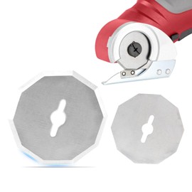 1 Pack Cordless Electric Scissors Replacement Blades - Rotary Blades Compatible with Worx ZipSnip Black+Decker 4V Electric Scissors, Fits RC2600K RC2601 RC2602 WX082L WX080L WX081 WX081L WX745L