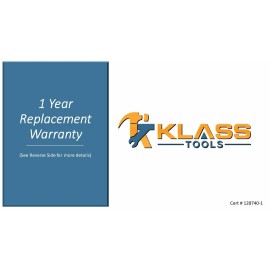 KlassTools 11" Wire Brush with Plastic Handle by KlassTools