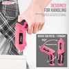 Hi-Spec 42pc Pink 4V USB Electric Power Driver & Household