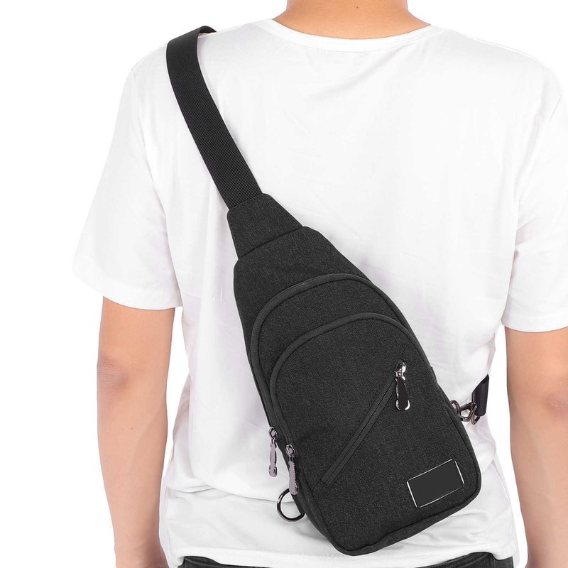 OX PLOUGH Men's Chest Bags Waterproof Casual Chest Sling Bag