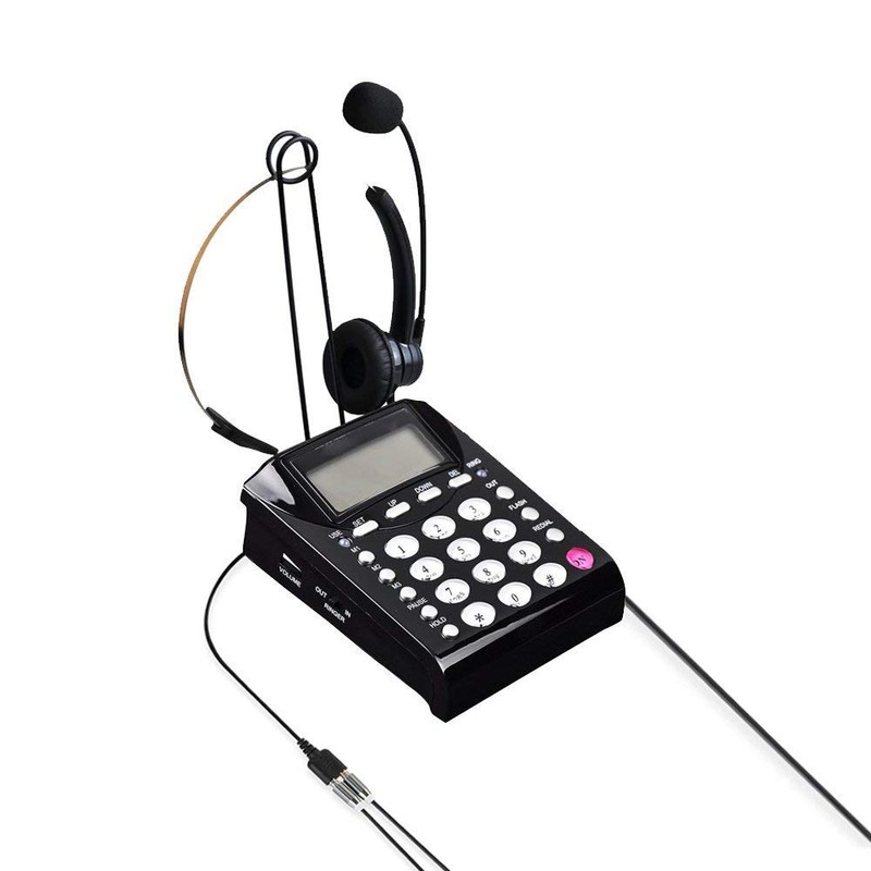 baolongking Headset Adapter RJ9 Male to 3.5mm Female Headset Phone