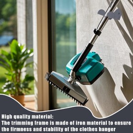 Garden Tool Organizer - Tool Holder Wall Mount | Garage Organization, Shed Accessories, Heavy-Duty Power Tool Rack For Yard Shop Farm Workshop