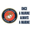 Mitchell Proffitt United States Marine Corps Crest - Once a