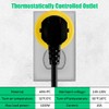 Yellow Thermostatically Controlled Outlet - On at 32°F/Off at 50