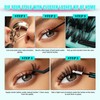 Lash Clusters 320Pcs 70D DIY Individual D Curl Wispy Eyelashes