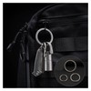 EULAPGOE Pack of 3 Titanium Key Rings, 25/20/16 mm Titanium