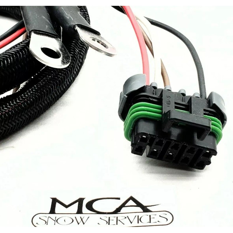 MAXIM WESTERN FISHER SNOW PLOW BATTERY CABLE PLOW SIDE HARNESS