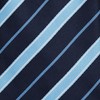 Jacob Alexander Men's Woven Stripes Pattern Regular Neck Tie -