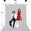 TRLYC Gray Photography Backdrop - 5 x 7 FT Grey