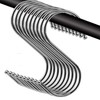 HAND ® S Hook 10-Pack Stainless 3 inch, 7.5cm, for