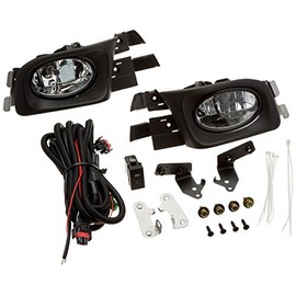 Spec-D Tuning LF-ACD034OEM Honda Accord Ex Dx Lx 4 Dr Oem Style Clear Fog Lights Lamps