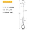 Drop Prevention Wire Hanging Hooks, Set of 2, Picture Rail,