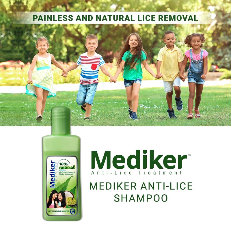 Mediker Shampoo with Neem & Coconut | Safe for Children
