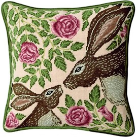 Tapestry Embroidery Cushion Set English Roses