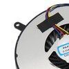 Cooling Fan 4 Pin Aluminum Alloy ABS Easy Replaceable Laptop