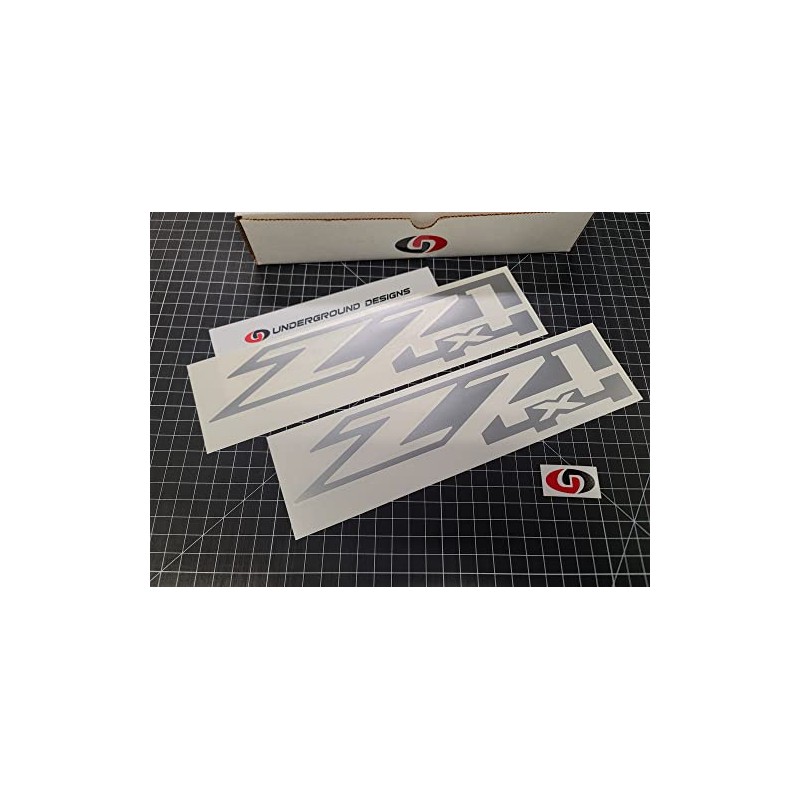 Z71 4X4 Decals (2) Fender Tailgate Stickers Silverado Sierra 2014-2022