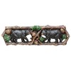 BLACK FOREST DECOR Pinecone Bears Cabinet Pulls - Set of