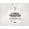 Engineer Christmas Ornament, Engineer Definition Dictionary Gift, for Engineers, Best