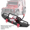 Aluminum Alloy Front Bumper with Winch for Traxxas TRX-4 RC