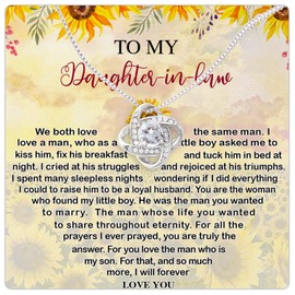 Daughter In Law Gifts Ideas, Daughter In Law Necklace, Gifts For Future Daughter In Law, Daughter In Law Birthday Gifts, Daughter-in-law Gifts From Mother In Law, Birthday Gifts For Daughter In Law
