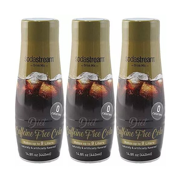 SodaStream Drink Mix Pack of 3 Flavored Sparkling Water 14.8