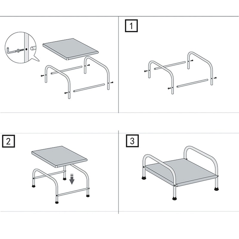 Induction Cooker Bracket Stainless Steel Electric Stove Storage Stand Space