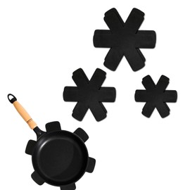 4x Pan Pot Protectors Stacking Pan Protectors Anti-Slip Home Kitchen Felt Pads for Protecting and Separating Pots and Dishes