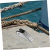 BESPORTBLE Boat Trailer Front Roller Stainless Steel Anchor Bracket Rope