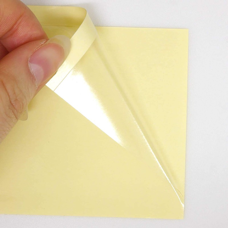 KAWAGUCHI ナイロン用 補修シート シールタイプ 2枚セット 幅70mm×長さ300mm 透明 93-048