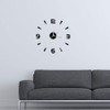 Wall Watch Decor, Wall Clock Sticker 3D Big Watch Decor