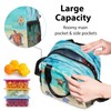 VIELEGELD Sea Turtle Lunch Bag, Reusable Lunch Box Insulated Meal