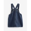 NEXT Denim Strappy Dress, Indigo-blue