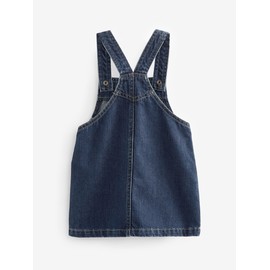NEXT Denim Strappy Dress, Indigo-blue