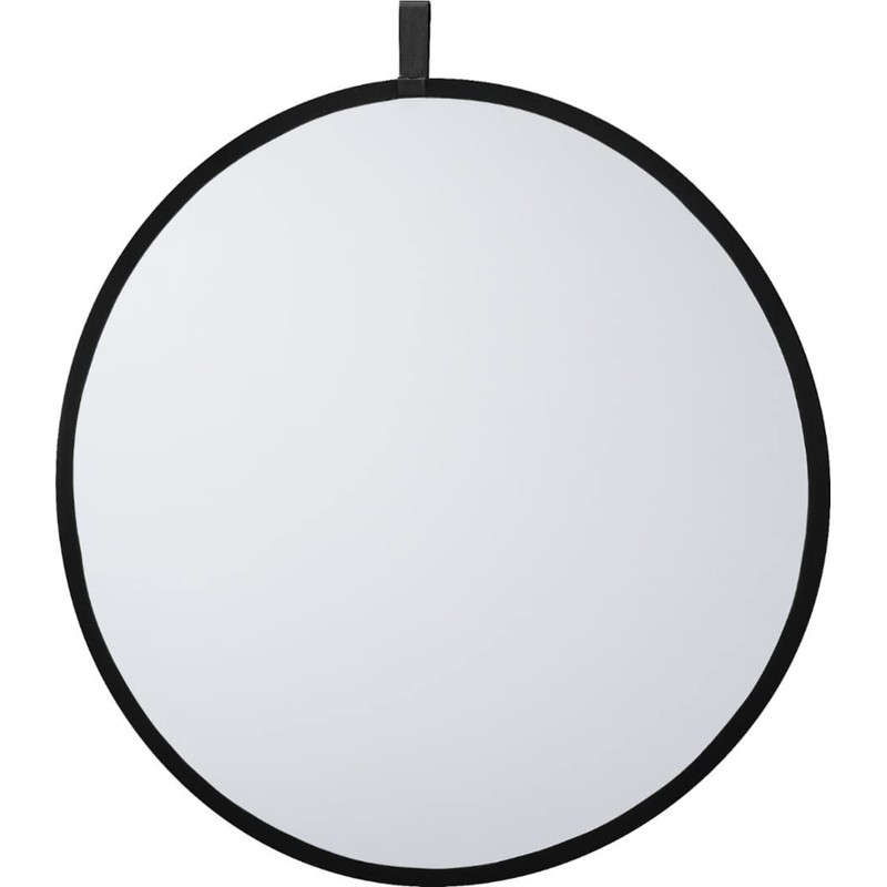 32" Silver and White Collapsible Light Reflector