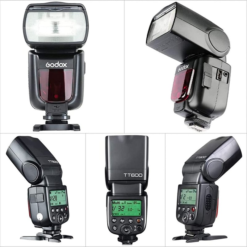 GODOX TT600 Flash Externo para Canon/Nikon/Pentax/Olympus/Fuji y Otras cámaras DSLR