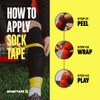 SPORTTAPE 6 Rolls Sock Tape - Blue - 1.9cm x