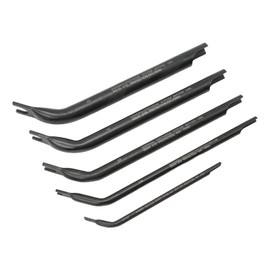 5Pcs Airline Disconnect Set - High Efficiency Tool for Disconnecting Quick Connect Push in Connectors, Double Ended Air Line Removal Tool, Ideal for Compressed Air System