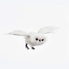 Plush White Flying Owl Ornament