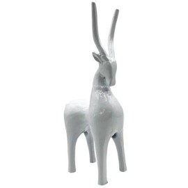 Bergamo Art 12 Inch Tall Decorative Handmade Aluminum Goat Sculpture