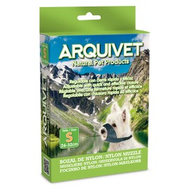 Arquivet Black Nylon Dog Muzzle
